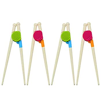 【中古】【インポート品・未当て嵌める】Miraclekoo Training Chopsticks for Children%ｶﾝﾏ%4 Pair by Miraclekoo