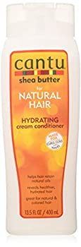 【中古】【インポート品・未当て嵌める】Cantu Shea Butter For Natural Hair Sulphate-Free Hydrating Cream Conditioner%ｶﾝﾏ% 400ml