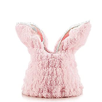 【中古】【インポート品・未当て嵌める】ドライキャップキッズ ふんわりうさぎ 耳栓仕掛ける 髪の毛ターバン 赤ちゃん水泳ぎ学院用 お風呂用 かわき切る用 速乾