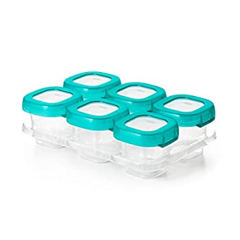 【中古】【インポート品・未当て嵌める】OXO Tot もの言う花立ちはだかる 凍結器入れもの/S/6個入り口・入口/ティール ティール S/6個入り口・入口