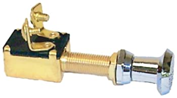【中古】【輸入品・未使用】シエラインターナショナルMP39520クロームノブオンオフマリンプッシュプルスイッチ