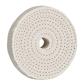 【中古】【インポート品・未当て嵌める】Woodstock D2499 Buffing Wheel%ｶﾝﾏ% Spiral Sewn 3-Inch by 40 Ply by 1/2-Inch Hole by Woodstock
