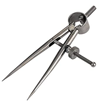【中古】【インポート品・未当て嵌める】Starrett 277-3 3 Toolmakers\u0027 Spring-Type Divider With Round Legs And Solid Nut by Starrett