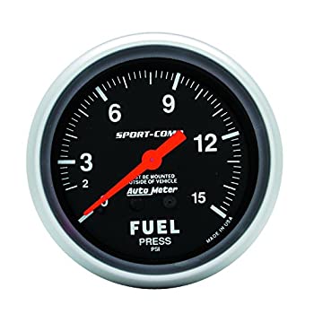 【中古】【インポート品・未当て嵌める】Auto Meter 3411 スポーツコンプ 機械類燃え種翦断応力ゲージ