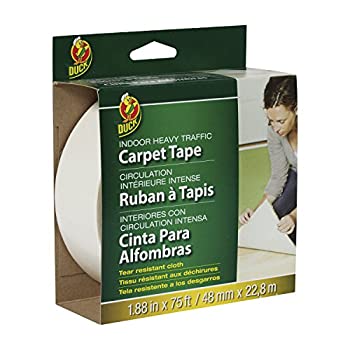 【中古】【輸入品・未使用】Duck Brand 442061 Indoor Heavy Traffic Carpet Tape%ｶﾝﾏ% 1.88-Inch x 75 Feet%ｶﾝﾏ% Single Roll by Duck