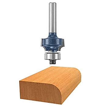 【中古】【インポート品・未当て嵌める】Bosch 1/8-Inch Radius Roundover Two flutes Router Bit with Ball Bearing