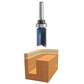 【中古】【輸入品・未使用】Bosch 85682M 3/4 In. x 1 In. Carbide Tipped 2-Flute Top Bearing Straight Trim Bit|ムジカ&フェリーチェ店