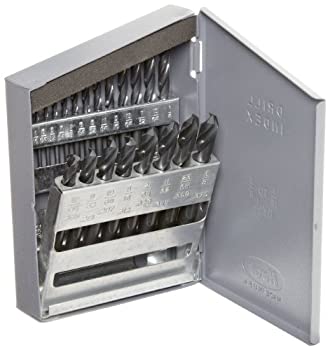 【中古】【輸入品・未使用】Chicago Latrobe 159 Series High-Speed Steel Short Length Drill Bit Set In Metal Case%ｶﾝﾏ% Black Oxide Finish%ｶﾝﾏ% 135 Degree Split Poin