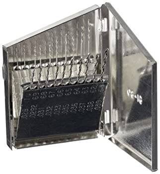 【中古】【インポート品・未当て嵌める】Chicago Latrobe 150D Series High-Speed Steel Jobber Length Drill Bit Set with Metal Case%ｶﾝﾏ% Uncoated (Bright) Finish%ｶﾝﾏ% 118 Degree