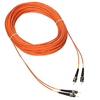 【中古】【輸入品・未使用】Tripp Lite Multimode Fiber Optics 30-m (100-ft.) Duplex MMF 62.5/125 Patch Cable%ｶﾝﾏ% ST/ST