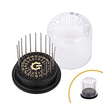 【中古】【輸入品・未使用】Gyros 45-12010 Carbon Steel Wire Gauge Drill Bit Dome Set