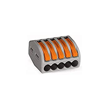 【中古】【輸入品・未使用】ワゴジャパン WF-5 より線・単線接続可能コネクタ 5穴用 40個入り WF5｜ムジカ＆フェリーチェ店