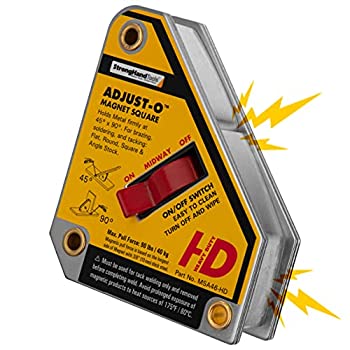 【中古】【インポート品・未当て嵌める】Strong hand Tools MSA46-固定ディスク Adjust-O Magnet Square%ｶﾝﾏ% 4.375-Inch x 3.75-Inch by Strong Hand Tools