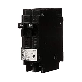 【中古】【インポート品・未当て嵌める】Siemens Q1520 One 15-Amp and One 20-Amp Single Pole 120V Circuit Breaker by Siemens