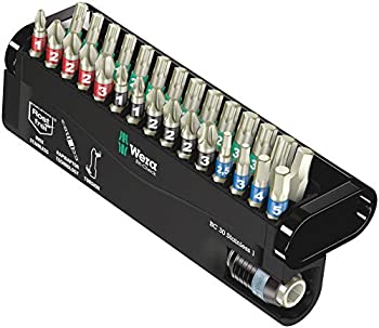【中古】【インポート品・未当て嵌める】Wera BC Stainless 30 Bit-Check Set%ｶﾝﾏ% 30-Pieces by Wera