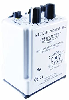 【中古】【輸入品・未使用】NTE Electronics R32-11A10-120L Series R32 Adjustable Slow Release Time Delay Relay%ｶﾝﾏ% AC Operated%ｶﾝﾏ% DPDT%ｶﾝﾏ% 1.8 to 180 Second Ra