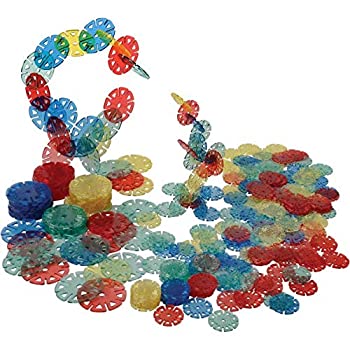 【中古】【輸入品・未使用】Constructive Playthings mtc-380?CP Toysクリスタルコネクタ300?Piece Building Set for Kids