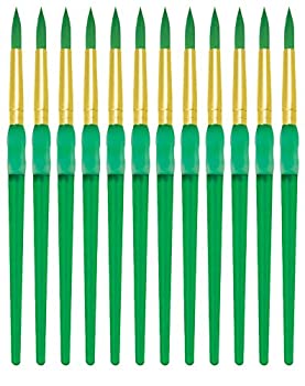 【中古】【輸入品・未使用】(Size 8) - Royal Brush Big Kids Choice Paint Brush%ｶﾝﾏ% Round%ｶﾝﾏ% Size 8%ｶﾝﾏ% Pack of 12