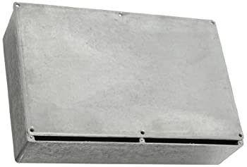 【中古】【インポート品・未当て嵌める】BUD Industries CN-5714 Die Cast Aluminum Enclosure%ｶﾝﾏ% 10-51/64 Length x 6-7/8 Width x 2-5/8 Height%ｶﾝﾏ% Natural Finish by BUD Industr