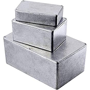 【中古】【輸入品・未使用】Enclosures 1590N1BK 1590N1 BLACK POWDER Boxes%ｶﾝﾏ% & Cases 4.8 X 2.6 X 1.6 by Hammond Manufacturing