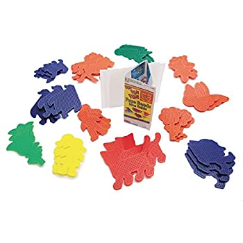【中古】【輸入品・未使用】カラースプラッシュ!ヒューズビーズペグボード詰め合わせ(36パック)