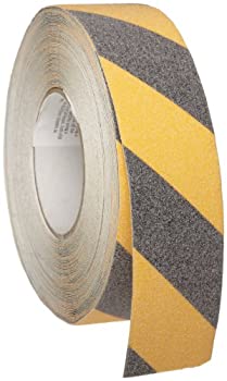 【中古】【インポート品・未当て嵌める】Brady 60\u0027 Length%ｶﾝﾏ% 2 Width%ｶﾝﾏ% B-916 Grit-Coated Polyester Tape%ｶﾝﾏ% Striped Special Black And Yellow Color Anti-Skid Tape by Brady