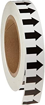 【中古】【輸入品・未使用】Brady 91413 90' Length%ｶﾝﾏ% 1 Width%ｶﾝﾏ% B-946 High Performance Vinyl%ｶﾝﾏ% Black On White Color Arrow Tape%ｶﾝﾏ% Legend (Arrow Pictogram