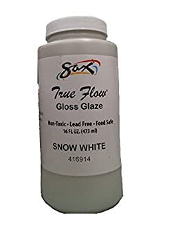 【中古】【輸入品・未使用】Sax Lead-Free Non-Toxic Gloss True Flow Glaze - 1 Pt. - Snow White画像