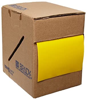 【中古】【輸入品・未使用】Brady ToughStripe Nonabrasive Floor Marking Tape%ｶﾝﾏ% 100' Length%ｶﾝﾏ% 4 Width%ｶﾝﾏ% Yellow (Pack of 1 Roll) by Brady