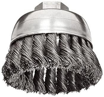 【中古】【輸入品・未使用】Weiler Wire Cup Brush%ｶﾝﾏ% Threaded Hole%ｶﾝﾏ% Steel%ｶﾝﾏ% Partial Twist Knotted%ｶﾝﾏ% Single Row%ｶﾝﾏ% 2-3/4 Diameter%ｶﾝﾏ% 0.014 Wire Diam