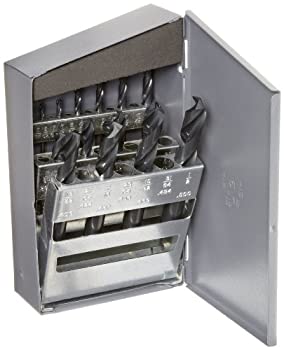 【中古】【輸入品・未使用】Chicago Latrobe 159 Series High-Speed Steel Short Length Drill Bit Set In Metal Case%ｶﾝﾏ% Black Oxide Finish%ｶﾝﾏ% 135 Degree Split Poin
