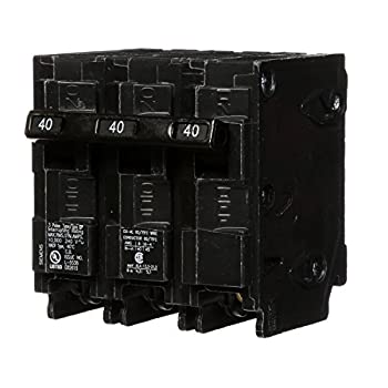【中古】【インポート品・未当て嵌める】Q340 40-Amp Three Pole Type QP Circuit Breaker