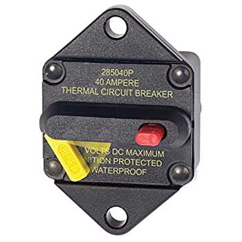 【中古】【インポート品・未当て嵌める】Breaker%ｶﾝﾏ% 285%ｶﾝﾏ% Panel Mnt%ｶﾝﾏ% DC 60A