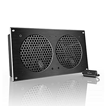【中古】【輸入品・未使用】AC Infinity AIRPLATE S7 静音 冷却 ファン システム 12インチ スピードコントロール ホームシアター AV機器 キャビネット用