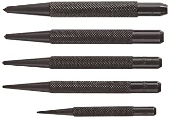 【中古】【輸入品・未使用】Fowler Full Warranty 52-500-015-0 Black Nitrate Center Punch 5 Piece Set by Fowler