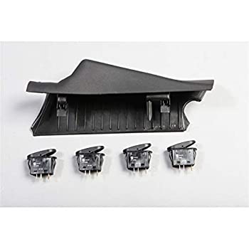 【中古】【輸入品・未使用】堅牢なリッジ17235.97 Aピラー4スイッチポッド、ブラック、右サイド、11-14ジープ・ラングラーJK