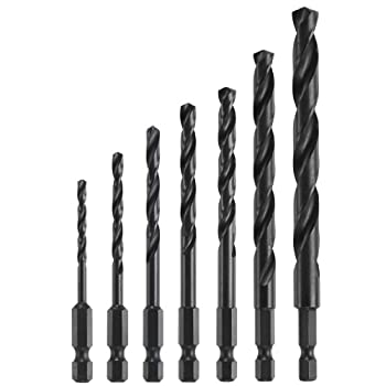 【中古】【輸入品・未使用】Bosch IMD5007 Hex Shank Impact Tough Drill Bit Set%ｶﾝﾏ% Black Oxide%ｶﾝﾏ% 7-Piece by BOSCH