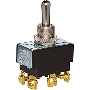 【中古】【インポート品・未当て嵌める】Morris Products 70110 Toggle Switch Heavy Duty Dpdt On-Off-On
