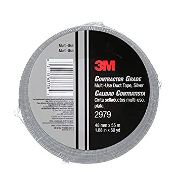【中古】【輸入品・未使用】3M Contractor Grade Multi-Use Duct Tape 2979 Silver%ｶﾝﾏ% 1.88 in x 60 yd 7.0 mil%ｶﾝﾏ% Individually Wrapped%ｶﾝﾏ% Conveniently Packaged b