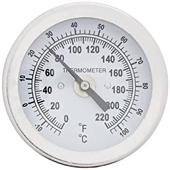【中古】【輸入品・未使用】PIC Gauge B2B2-HH Stainless Steel Bimetal Thermometer with Recalibration Screw%ｶﾝﾏ% 90 Back Angle Type%ｶﾝﾏ% 2 Dial Size%ｶﾝﾏ% 2-1/2 Stem