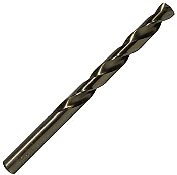 【中古】【輸入品・未使用】Drill America D/AMMCO Series Cobalt Steel Heavy Duty Jobber Length Drill Bit%ｶﾝﾏ% Gold Oxide Finish%ｶﾝﾏ% Round Shank%ｶﾝﾏ% Spiral Flute%
