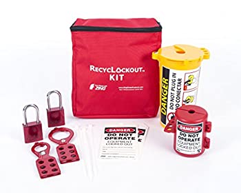 【中古】【輸入品・未使用】ZING 2733 RecycLockout Lockout Tagout Kit with Aluminum Padlocks%ｶﾝﾏ% 11 Component%ｶﾝﾏ% Plug Lockout by Zing Green Products｜ムジカ＆フェリーチェ店
