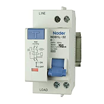 【中古】【インポート品・未当て嵌める】ASI NDB1L-32C-16-120V DIN Rail Mount Ground Fault Circuit Breaker%ｶﾝﾏ% UL 1053 Ground Fault Sensing%ｶﾝﾏ% Leakage Current 30 mA%ｶﾝﾏ% 16