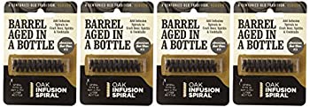 【中古】【インポート品・未当て嵌める】4 Pack - Barrel Aged インチ a Bottle Oak Infusion Spiral - Barrel Age Whiskey Gin Rum Wine Beer by Oak Infusion Spiral