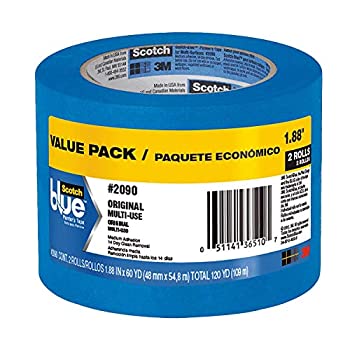 【中古】【インポート品・未当て嵌める】ScotchBlue Painter \u0027s磁気テープ、multi-use 1.88-Inch x 60-Yard 2090-48B-2PK 1
