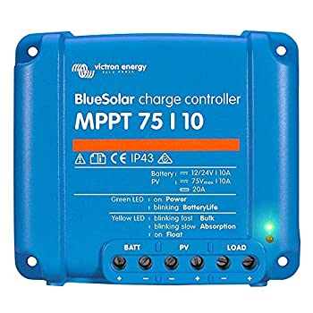 【中古】【輸入品・未使用】MPPT Solar Charge controller 12V/24V Victron Energy 75/10 by Victron Energy