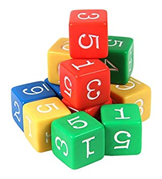 【中古】【インポート品・未当て嵌める】ETA hand2mind可塑性物質3?/ 4in色携帯電話Dice (Set of 12?) 家電-その他