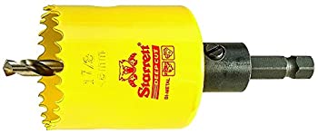 【中古】【輸入品・未使用】Starrett ADCH0178 Professional HSS Bi-Metal Dual Pitched Hole Saw with Arbor%ｶﾝﾏ% 1-7/8%ｶﾝﾏ% 48 mm Diameter by Starrett
