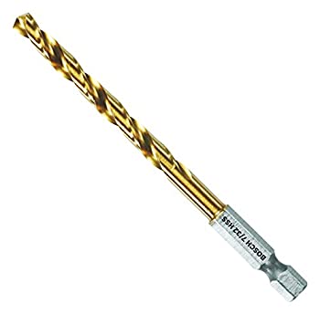 【中古】【インポート品・未当て嵌める】Bosch TI2137IM 5/32-Inch Impact Tough Titanium Drill Bit%ｶﾝﾏ%
