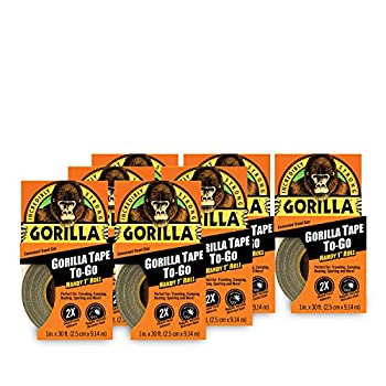 【中古】【輸入品・未使用】ゴリラダクトテープto-go 7 Pack ブラック 6100101-7 7|ムジカ&フェリーチェ店